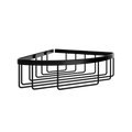BLACK MATTE SINGLE CORNER BASKET