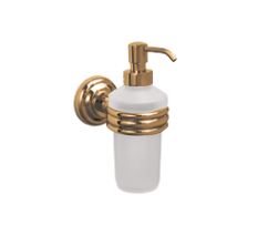 RETRO WALL MOUNTED SOAP DISPENSER BRONZE