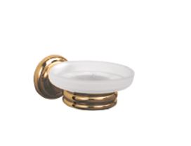 RETRO WALL MOUNTED SOAP DISH HOLDER BRONZE