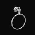RETRO TOWEL RING CHROME