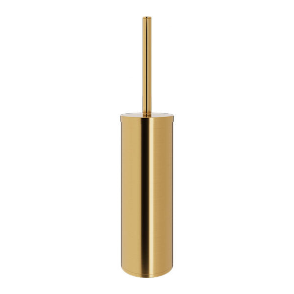 TOILET BRUSH WITH SHORT HANDLE PVD BRUSHED GOLD