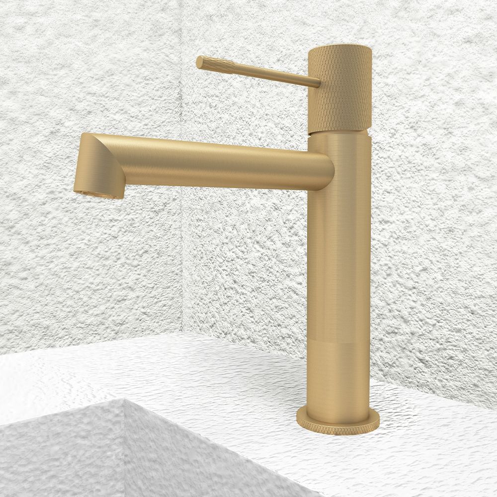 Terra basin mixer - BRUSHED GOLD