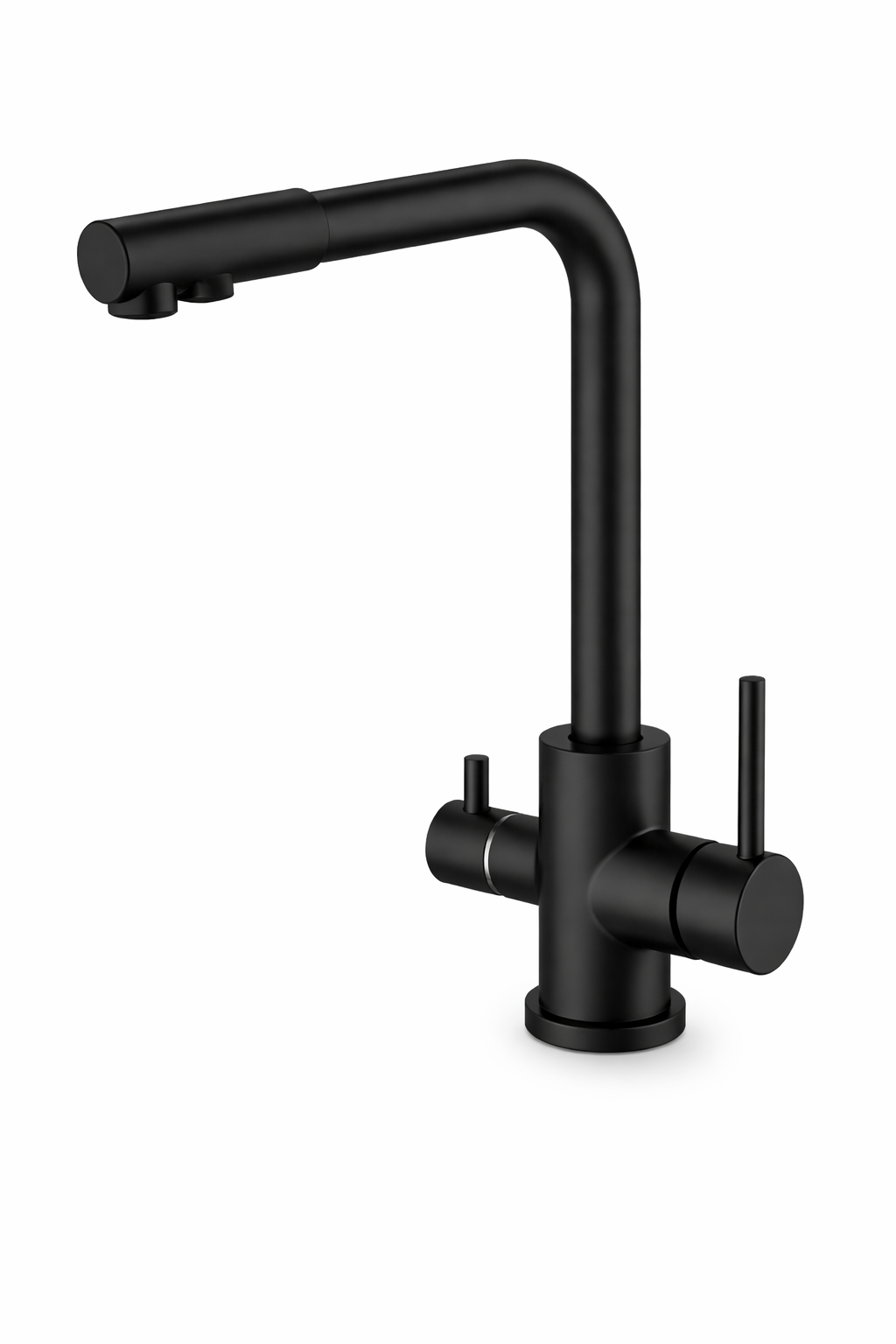 NEW ALABAMA 3-WAY KITCHEN MIXER BLACK MATTE