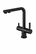 HARMONY 3-WAY KITCHEN MIXER BLACK MATT WITH PULL-OUT SPRAY