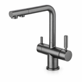 HARMONY 3-WAY KITCHEN MIXER GUN METAL WITH PULL-OUT SPRAY