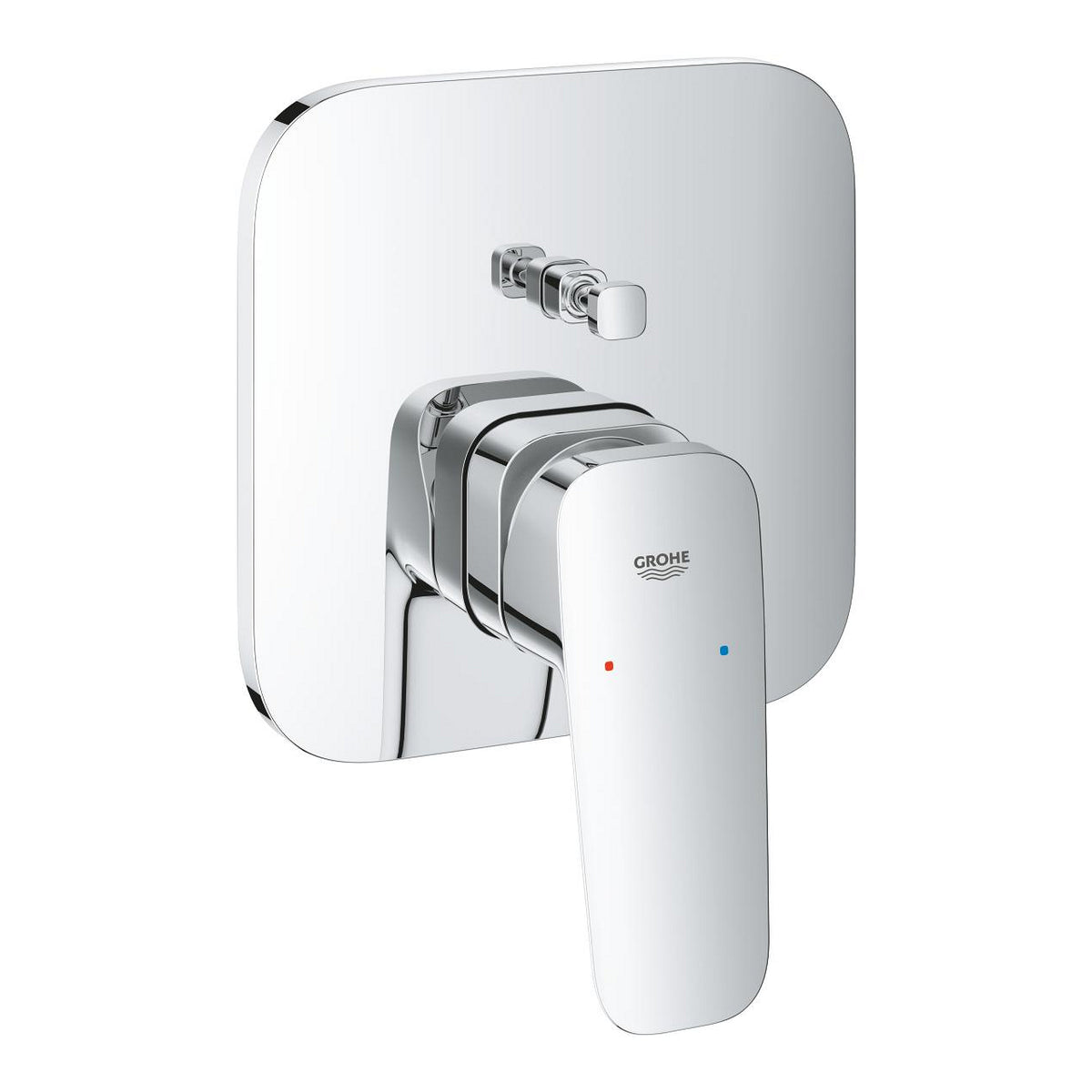 GROHE CUBEO SINGLE-LEVER CONCEALED MIXER WITH 2-WAY DIVERTER CHROME