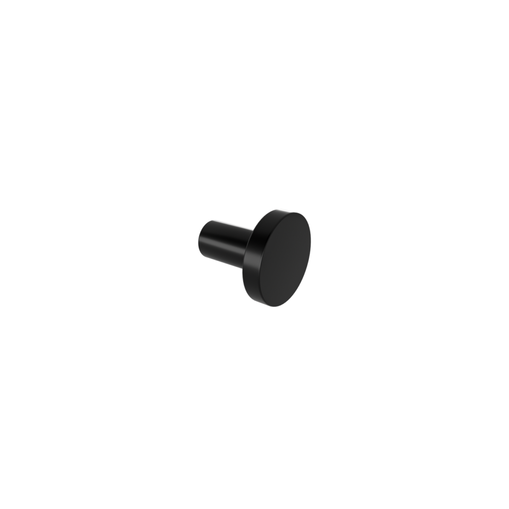 LAMDA BLACK MATTE SINGLE ROBE HOOK