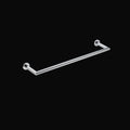 LAMDA SINGLE TOWEL RAIL C’ WITH BACKPLATES