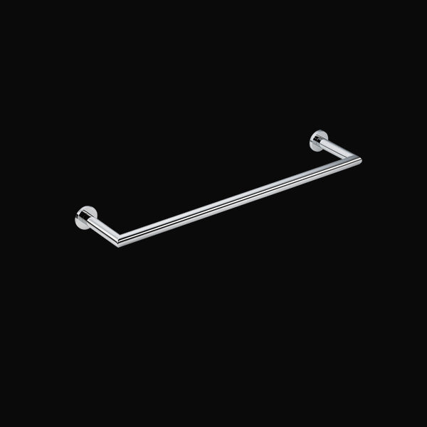LAMDA SINGLE TOWEL RAIL C’ WITH BACKPLATES