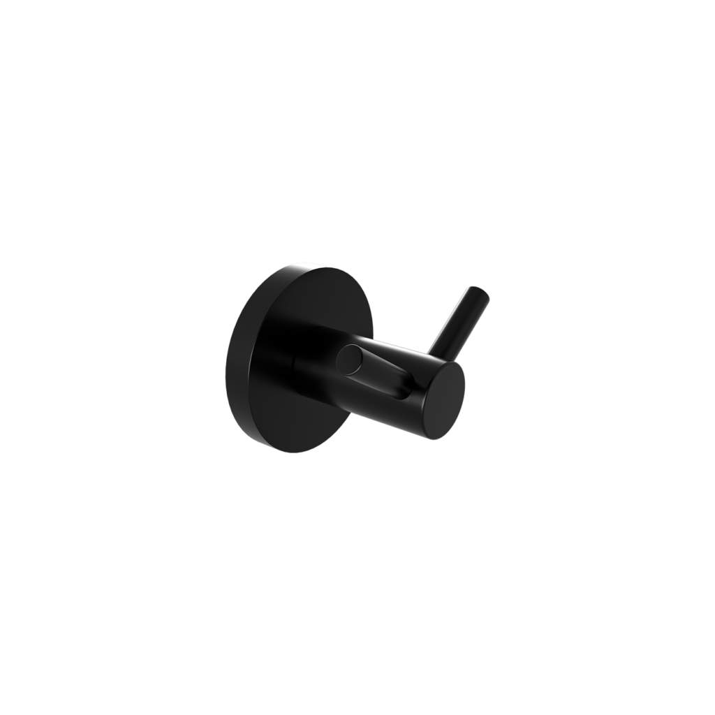 SIGMA BLACK MATTE DOUBLE ROBE HOOK A’