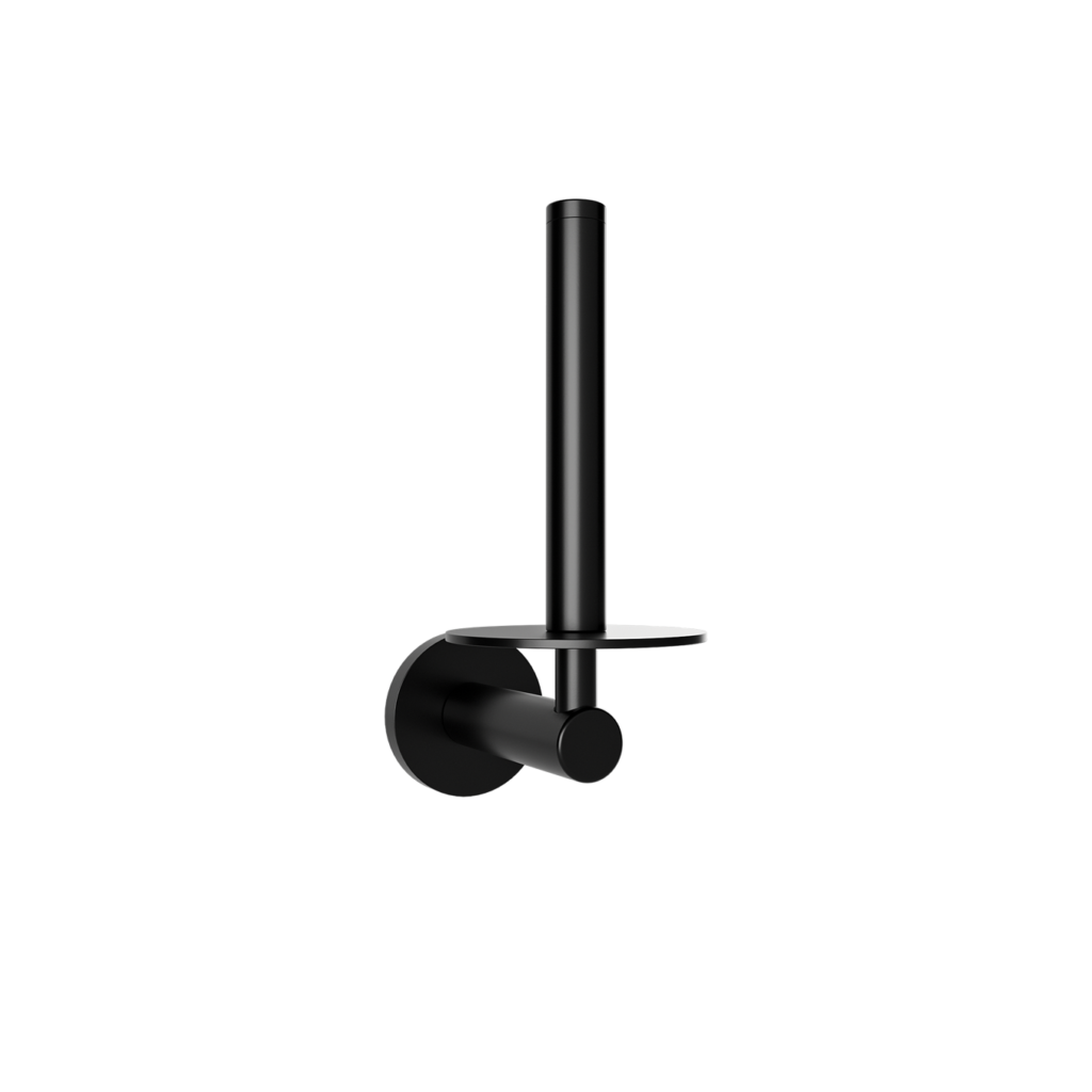 SIGMA BLACK MATTE SPARE TOILET ROLL HOLDER