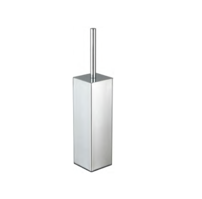 Chrome square toilet brush