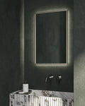 WOOD TRESS MIRROR