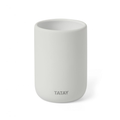 TATAY SOFT TOOTHBRUSH HOLDER WHITE PERGAMON