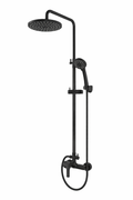 ORAGE ROUND BLACK MATTE COLUMN WITH MIXER