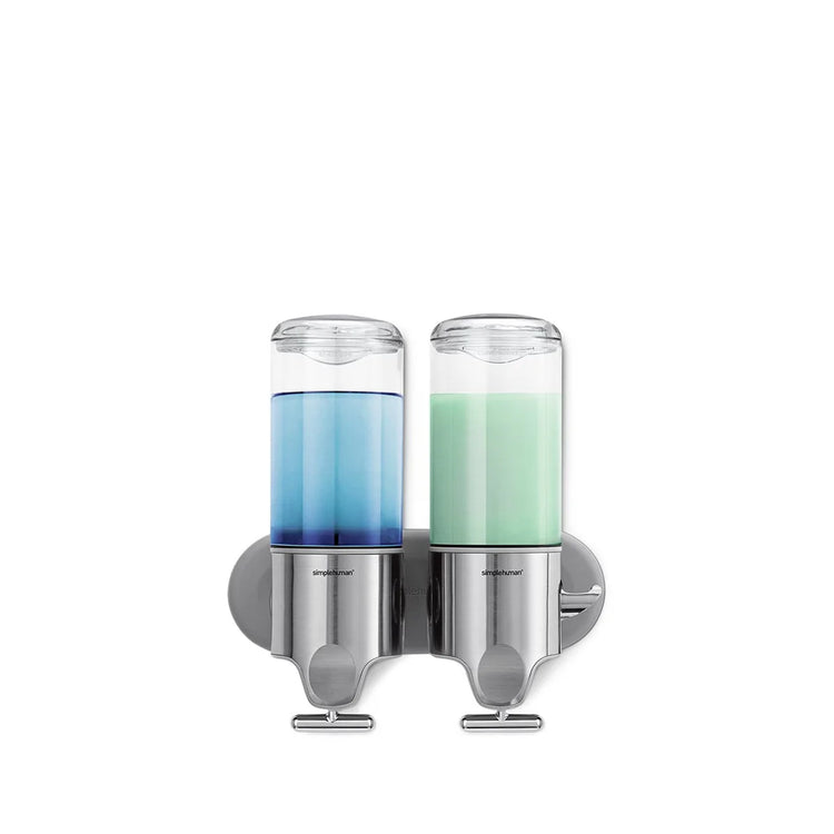 WALL MOUNT PUMP SOAP DISPENSER TWIN