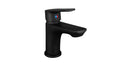 SPRINT SINGLE LEVER BASIN MIXER WITH BRASS POP-UP WASTE BLACK MATT