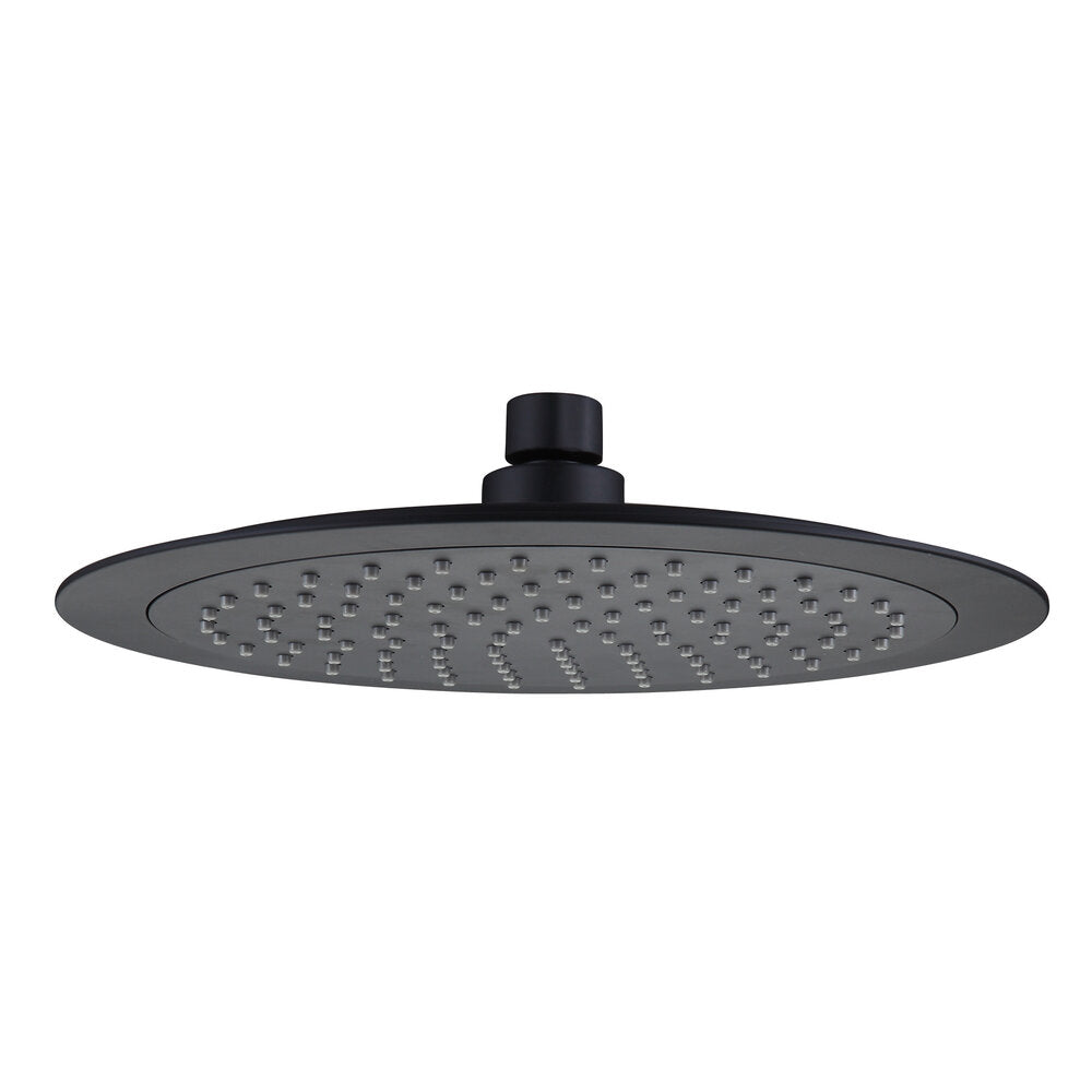 UP! URBAN BLACK MATTE SLIM SHOWER HEAD Ø25CM