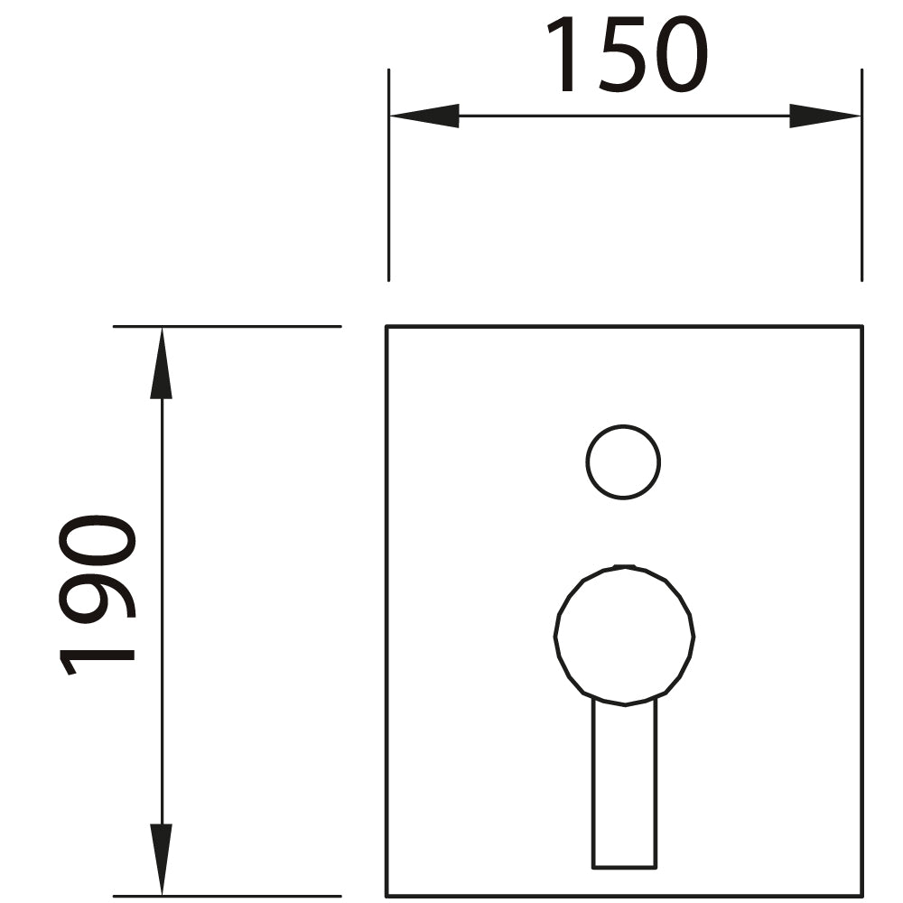 AGORA XTREME CONCEALED SHOWER MIXER