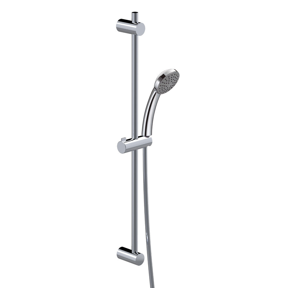 GO! CHROME SHOWER BAR SET Ø18x700MM