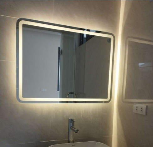 HELSINKI LED MIRROR 80X60CM W/OUT MAGNIFYING