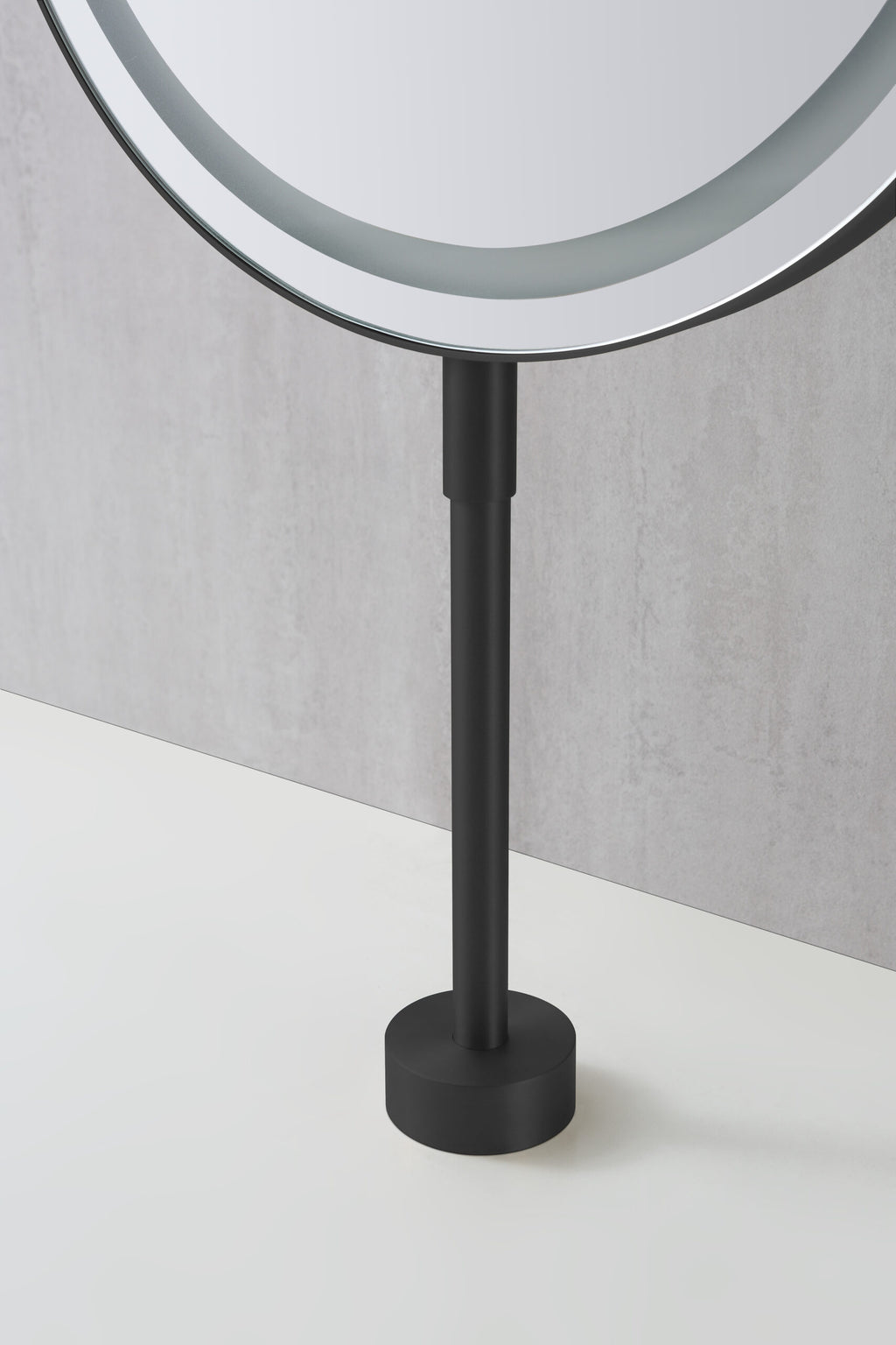 LED MIRROR WITH BLACK METAL FRAME 50x150CM