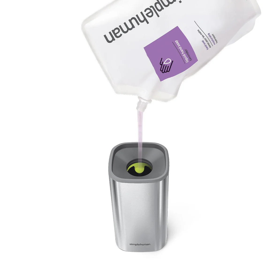 PULSE PUMP SOAP DISPENSER BRUSHED