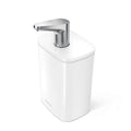 PULSE PUMP SOAP DISPENSER MATTE WHITE STEEL 437ML