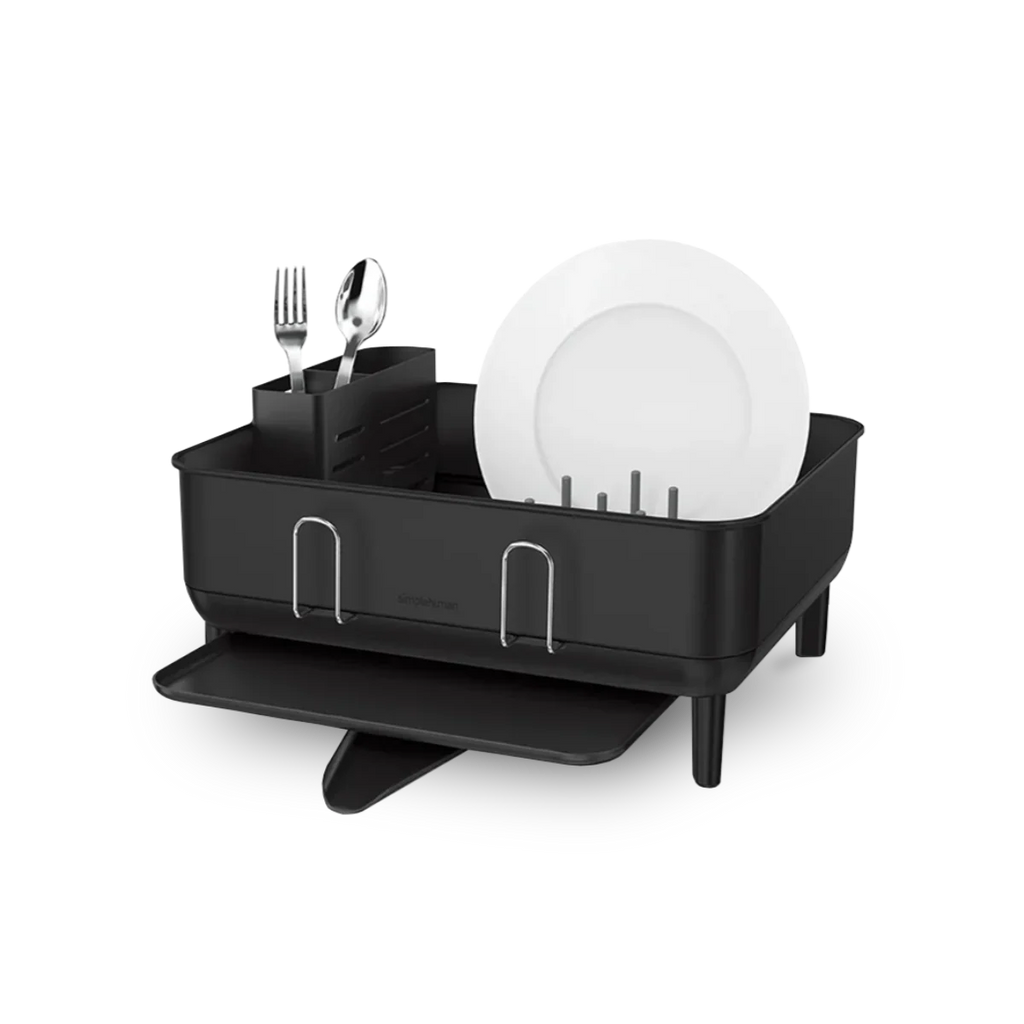 STEEL FRAME DISHRACK COMPACT MATTE BLACK