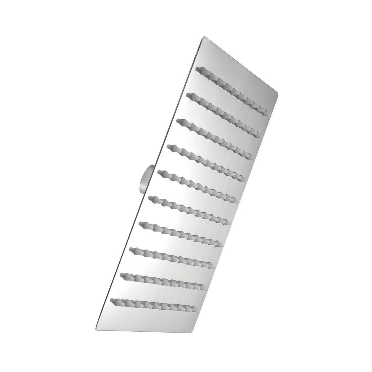 Slim chrome square shower head 30 cm