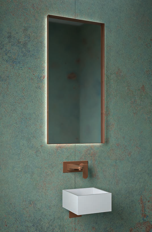 IRON RECTANGLE MIRROR 70X100CM & 80X120CM