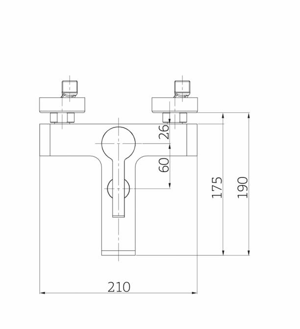 ELEGANCE  SINGLE LEVER BATH-SHOWER MIXER CHROME
