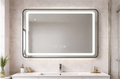 GRANADA LED MIRROR 100X80CM W/OUT MAGNIFYING