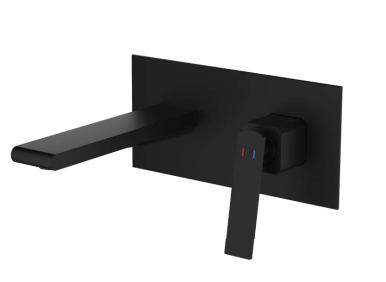 SECRET 1 BASIN CONCEALED BASIN MIXER SET BLACK MATTE