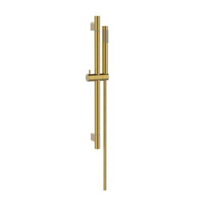 BRUSHED GOLD SHOWER RAIL