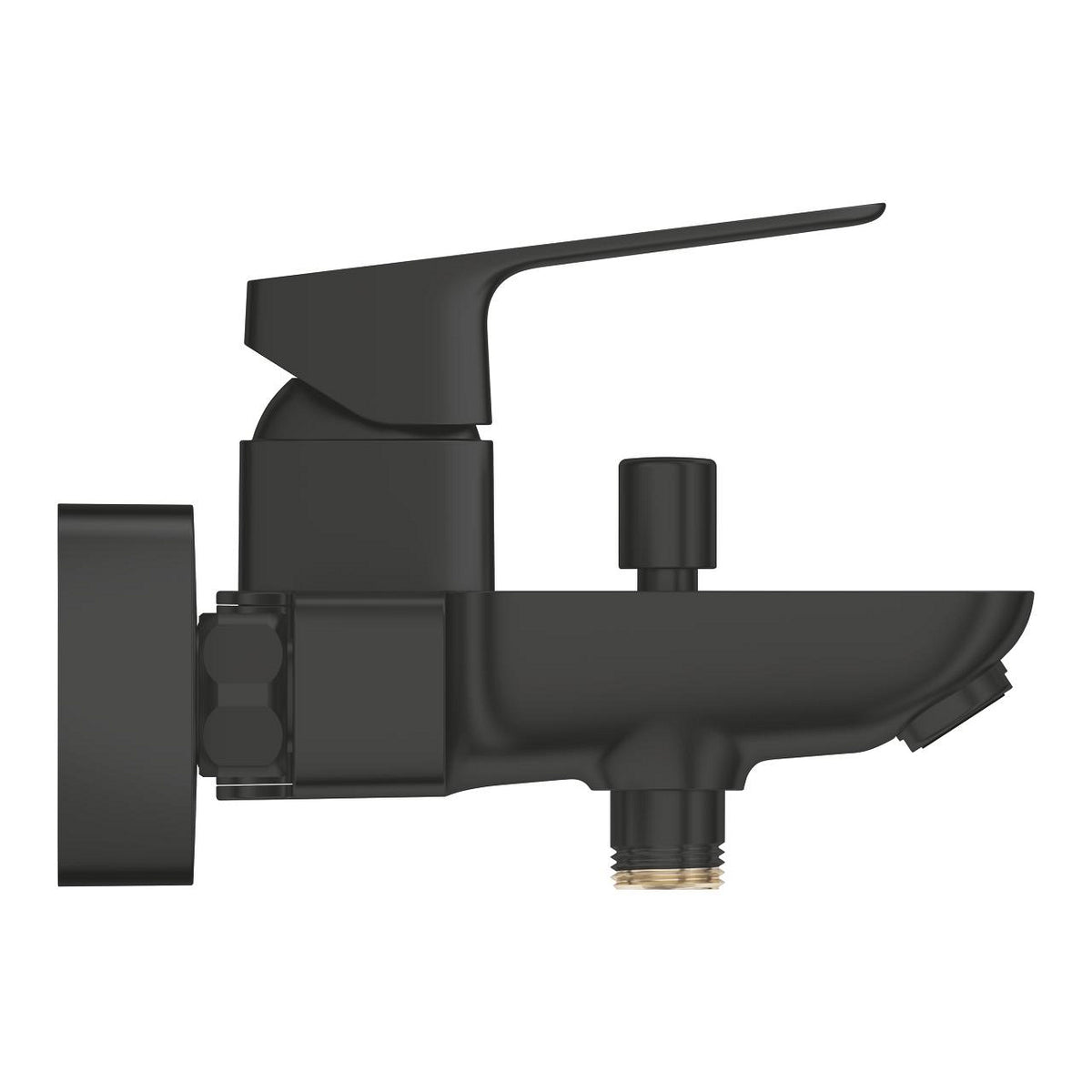 GROHE CUBEO SINGLE-LEVER BATH MIXER 1/2″ BLACK MATTE