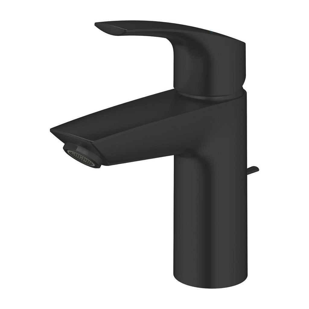 GROHE EUROSMART SINGLE-LEVER BASIN MIXER 1/2″ S-SIZE MATTE BLACK