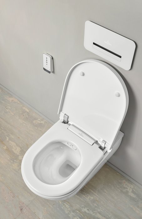 Villeroy&Boch ViClean-I200 Shower toilet, rimless, White Alpin CeramicPlus