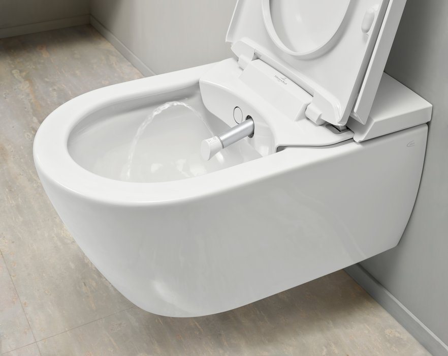 Villeroy&Boch ViClean-I200 Shower toilet, rimless, White Alpin CeramicPlus