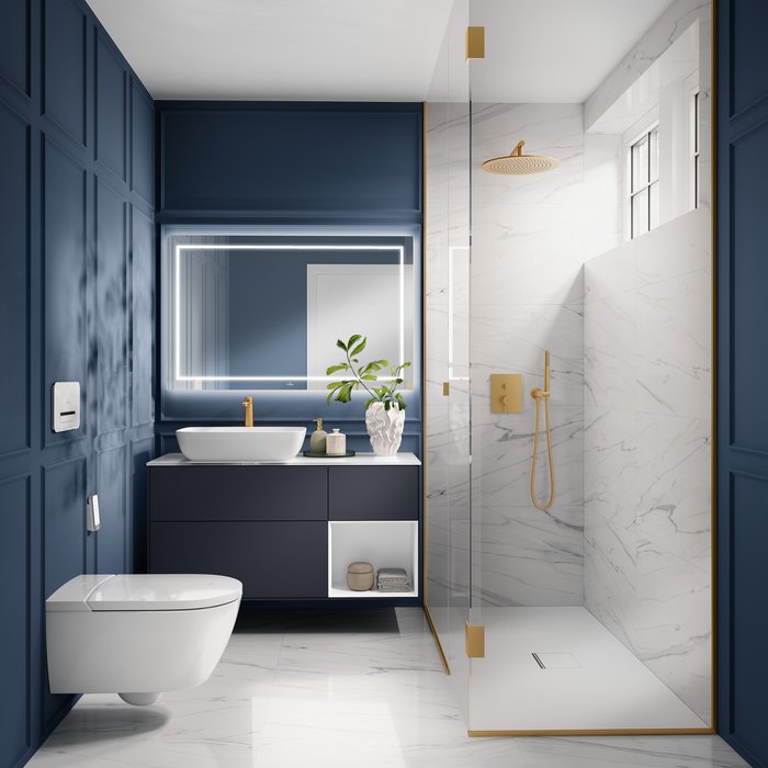 Villeroy&Boch ViClean-I200 Shower toilet, rimless, White Alpin CeramicPlus