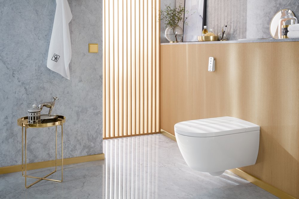 Villeroy&Boch ViClean-I100 Shower toilet, rimless, White Alpin CeramicPlus