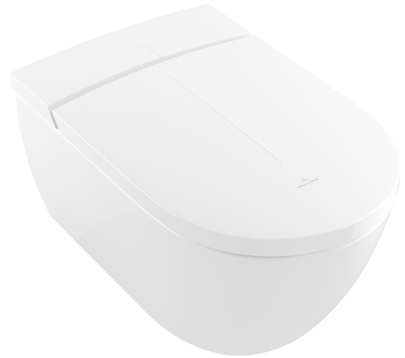 Villeroy&Boch ViClean-I200 Shower toilet, rimless, White Alpin CeramicPlus