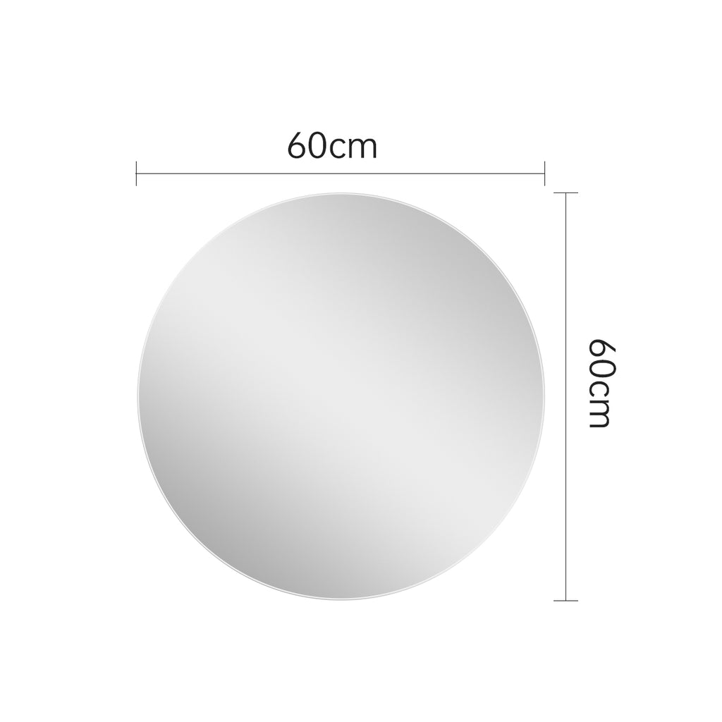 ROUND FRAMELESS MIRROR ⌀600MM