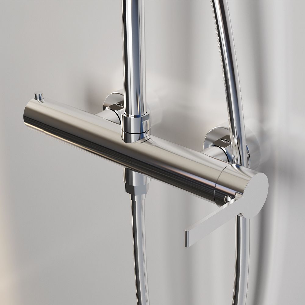 ELEGANCE ROUND SHOWER COLUMN CHROME