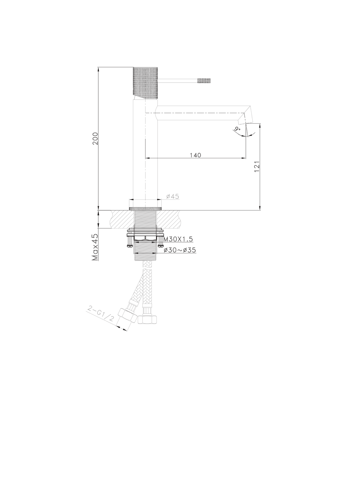 Orabella technical specifications and dimensions