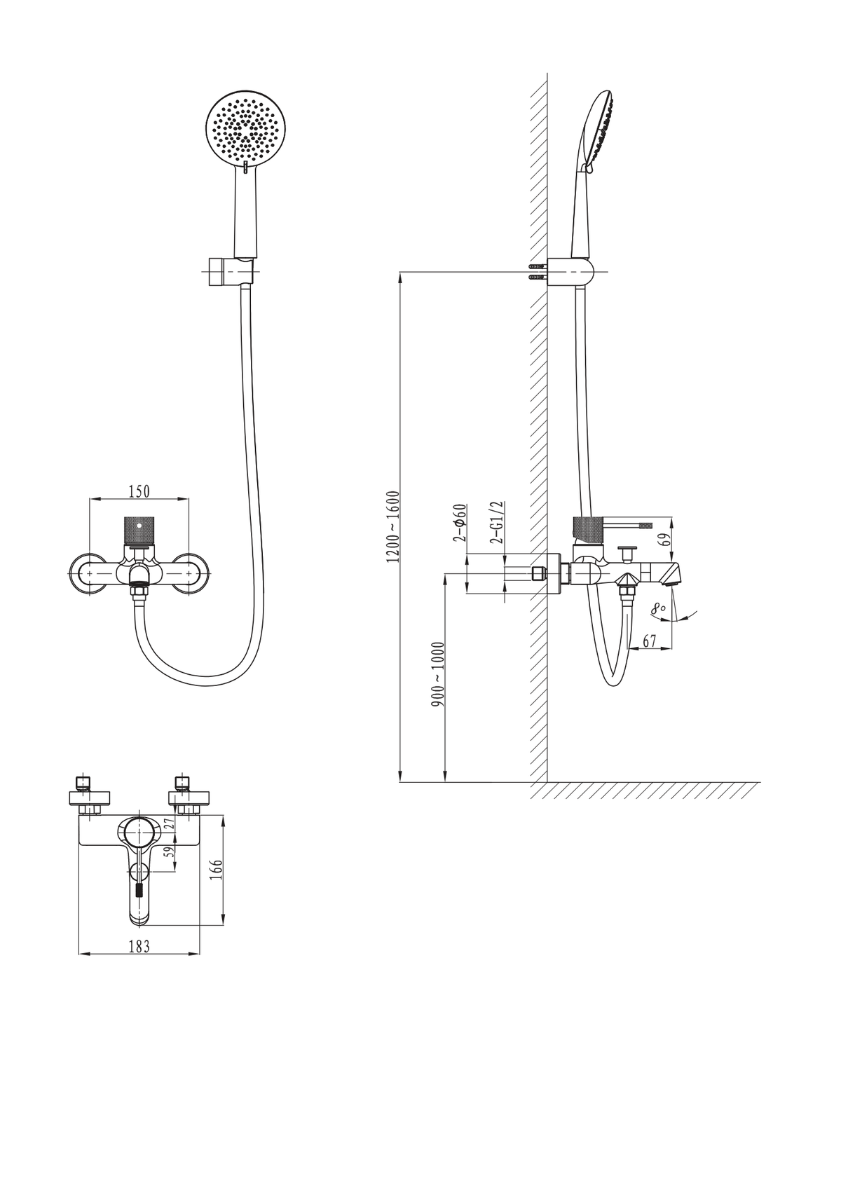 Orabella technical specifications and dimensions
