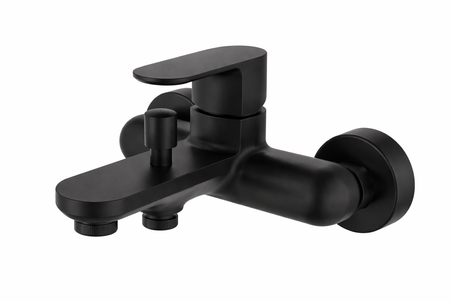 FOSS BATH MIXER MATT BLACK