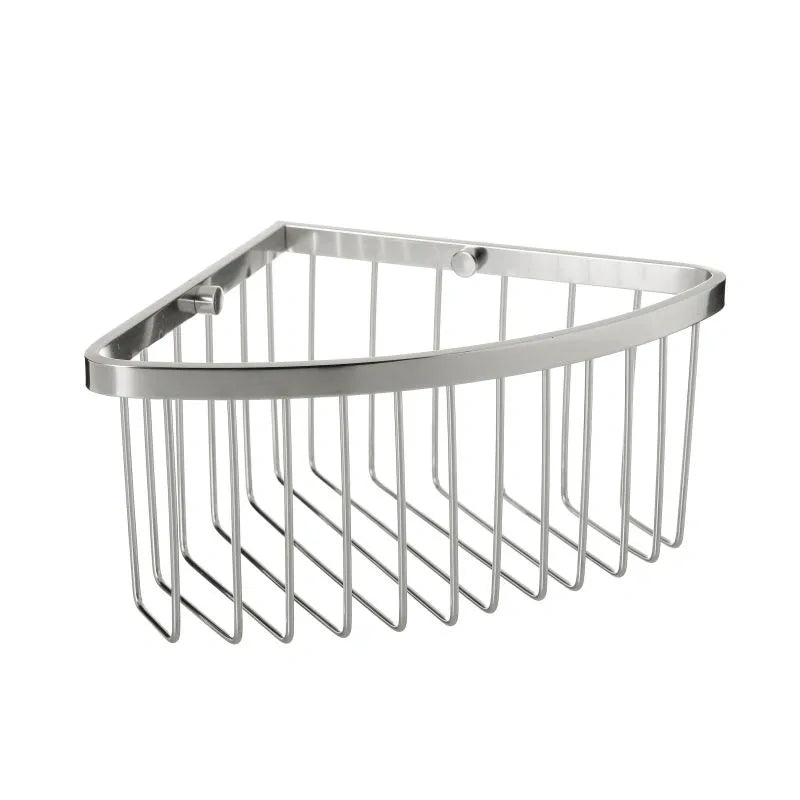 CORNER STORAGE BASKET ALUMINIUM