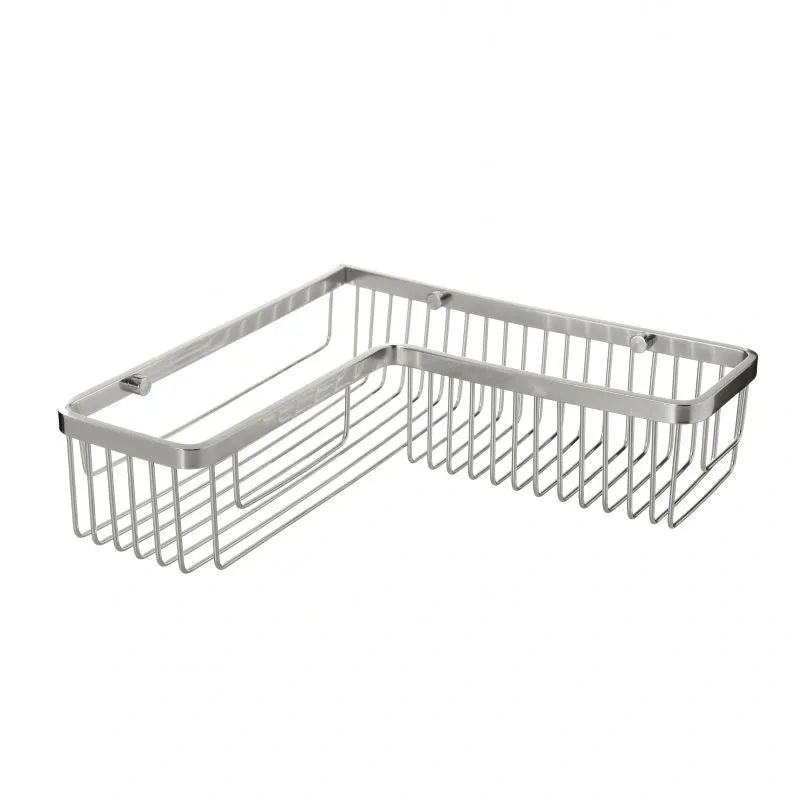 RECT.CORNER STORAGE BASKET ALUMINIUM