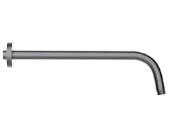 LUZIA BRASS WATERFALL SHOWER ARM 33CM GUN METAL